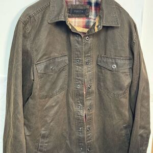 BB Dakota Brown Bomber Jacket with Classic Style size medium great con